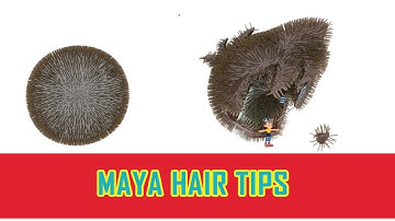 hair tips | Create Fur in xGen using Maya 2022