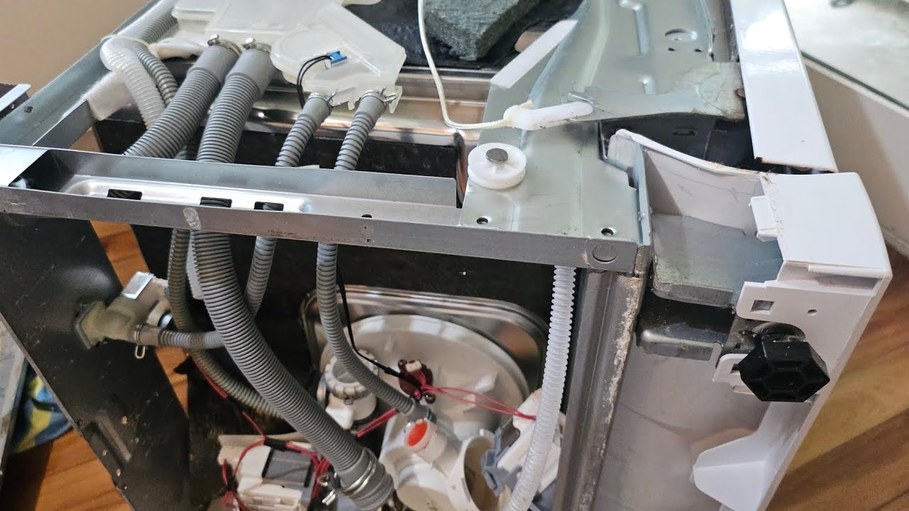 Fisher & Paykel Dishwasher Outer Panel Disassembly.