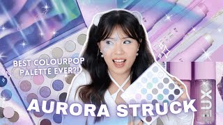 COLOURPOP AURORA STRUCK 💫 3 LOOKS, COMPARISONS + FULL REVIEW!