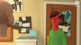 Classic Caillou destorys Caillou’s iPad/Grounded News