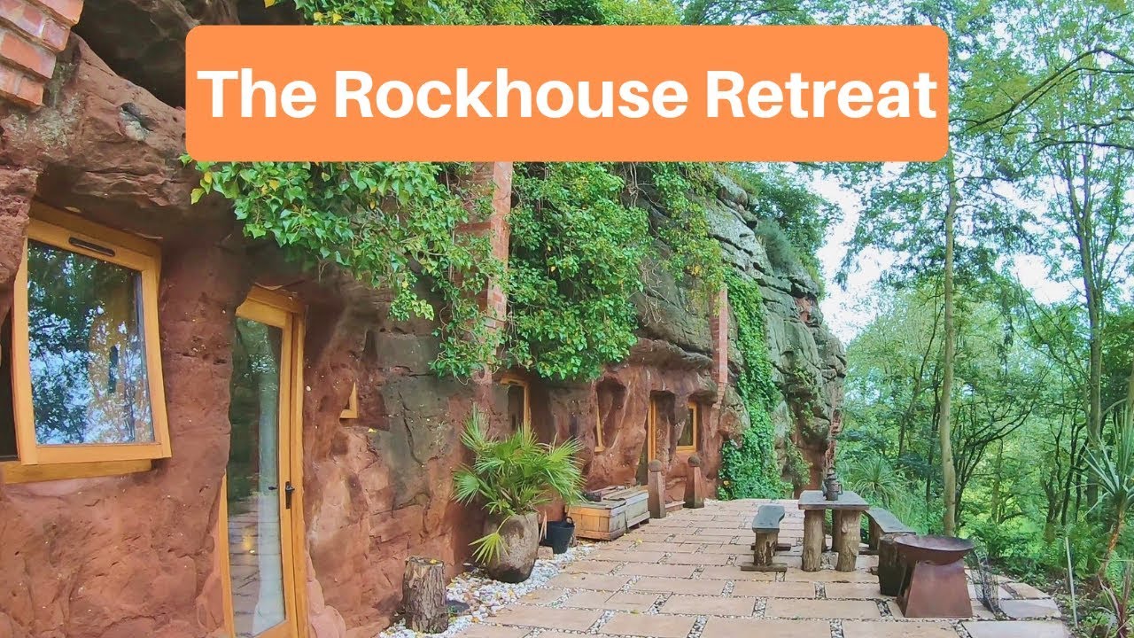 THE ROCKHOUSE RETREAT Cave House 4K - YouTube