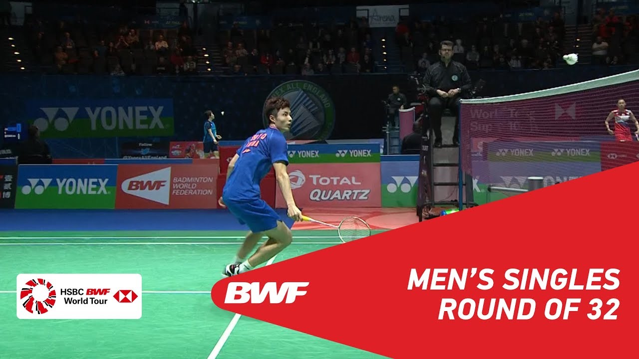 R32 | MS | Anders ANTONSEN (DEN) vs SHI Yuqi (CHN) [2] | BWF 2019