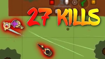 PRO surviv.io GAMEPLAY | 27 KILLS In SOLO SQUADS