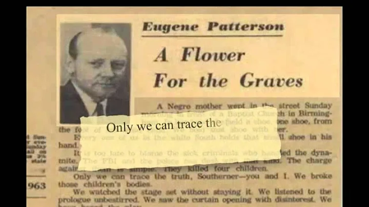 Journalist Eugene Patterson dead at 89
