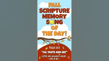 🎶 Easy Scripture Memory | 🍁Fall Song of the Day
