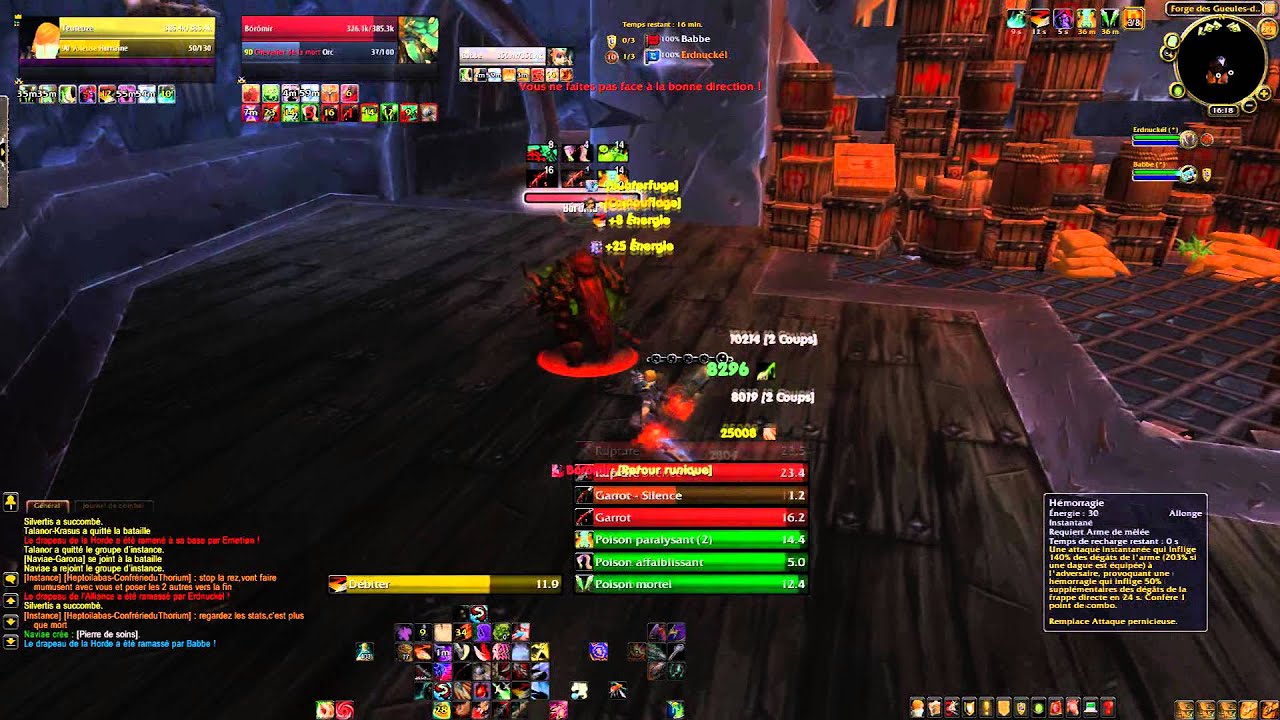 Voleur / Rogue 90  Finesse Pvp