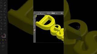 آموزش طراحی متن سه بعدی | 3D text design tutorial