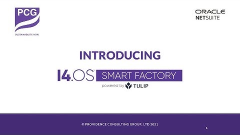 I4OS SMARTFACTORY Demonstration Video