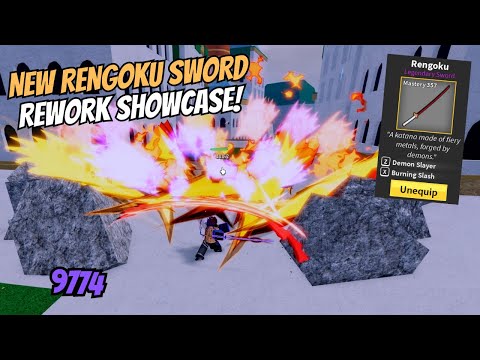 Rengoku Z Move LEAK?! #bloxfruits #roblox #anime #gaming #robloxdev #g, rengoku showcase