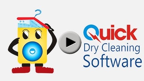 Quick Dry Cleaning Software - Cloud based dry cleaning software Demo