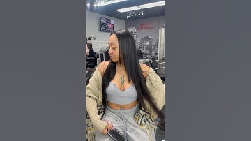 Sew In Tutorial! Watch full video on my YT channel! #sewingtutorial #middlepartsewin  #hairtutorial