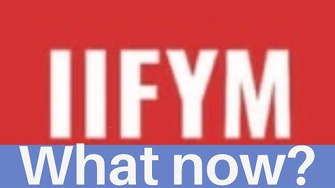 NEWER iifym issues?!?