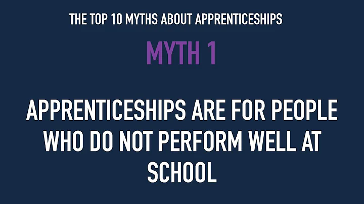 Top 10 myths about apprenticeships