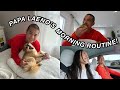 Papa laenos morning routine  the laeno family