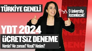 Canlı Yayında Ücretsiz Ydt Deneme Provası Detayları
