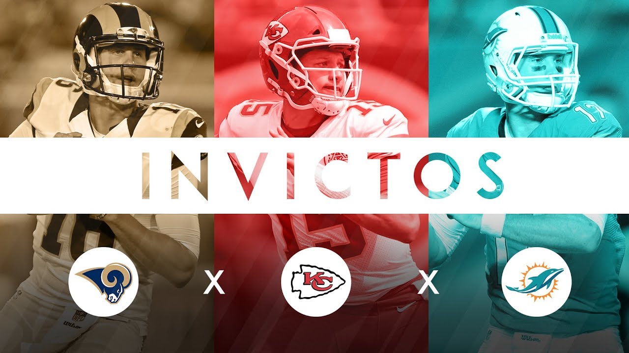 Os INVICTOS na NFL em 2018 - São os melhores mesmo? nfl news