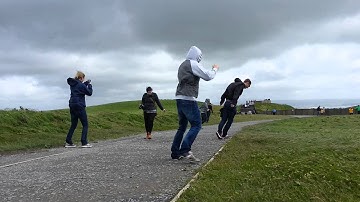 Cliffs of Moher wind