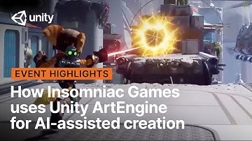 How Insomniac Games uses Unity ArtEngine for ai-assisted creation | GDC Showcase 2021