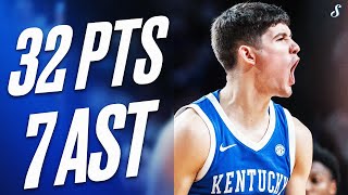 Reed Sheppard CALLS GAME at Mississippi State  CareerHigh 32 PTS In Clutch Performance! | 2.27.24