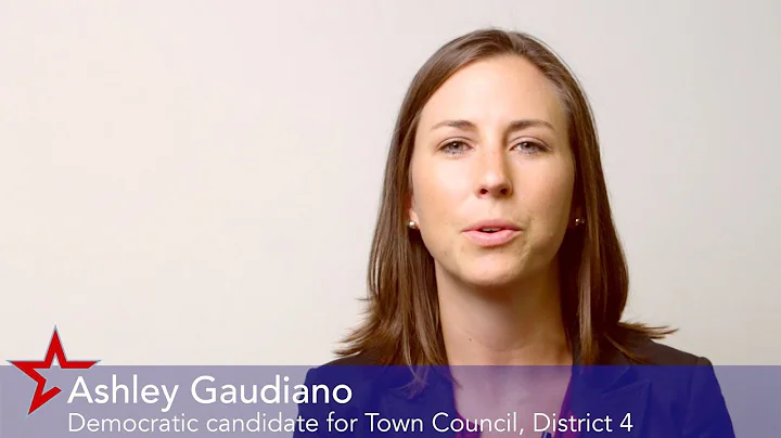 Ashley Gaudiano, Democratic candidate for Trumbull Town Council, District 4