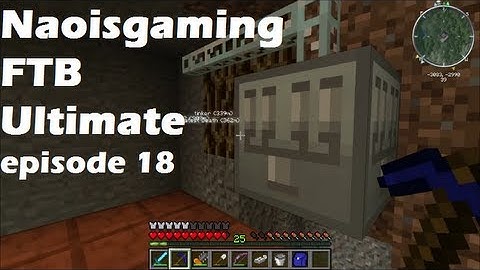 Naoisgaming FTB Ep18: Industrial Electrolyzer