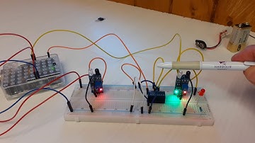 Model railway block detection. IR Sensor, Arduino.