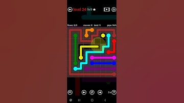 How To Solve Flow Free 9x9 Mania Level 24 Hard Board Walk Through Solution Walkthrough
