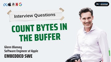Count bytes in the buffer | Embedded SWE Interview Question