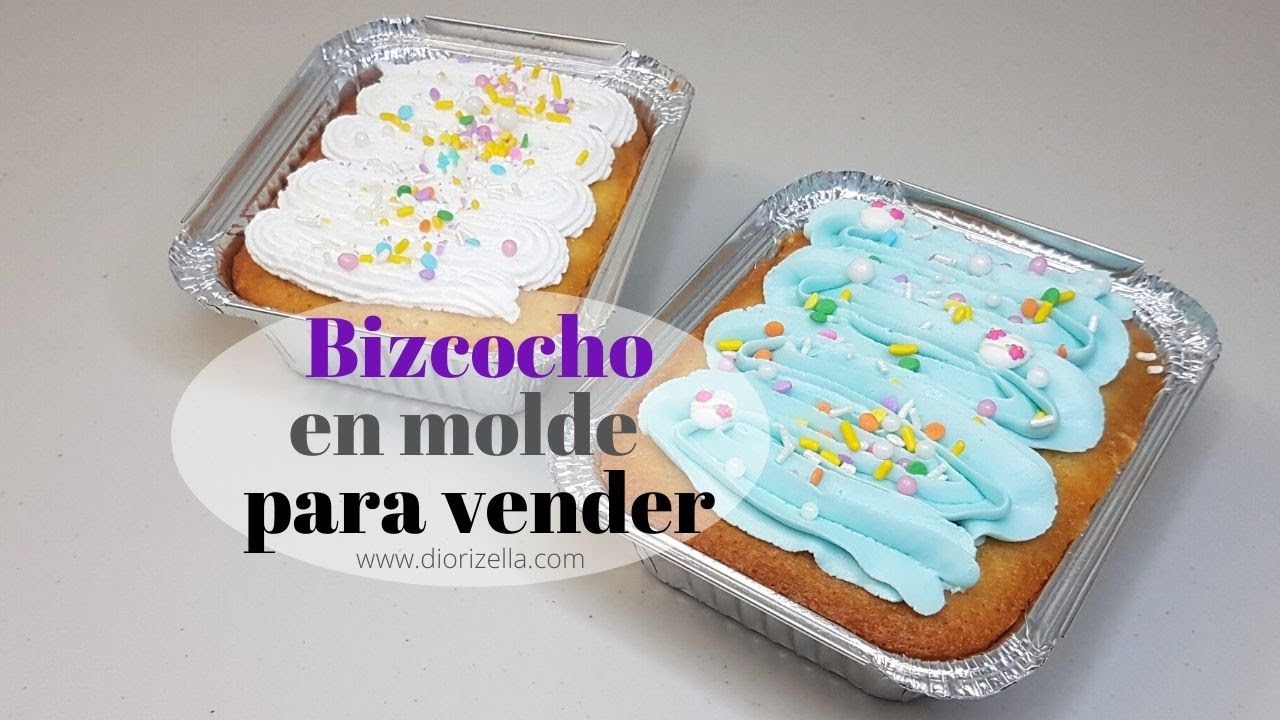 Bizcocho mojadito en molde de aluminio para vender  #bizcochomojaditopuertorriqueño 