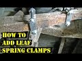 How to Add Leaf Spring Clamps (Demo Derby Tips)