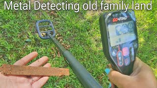 Metal Detecting old family land