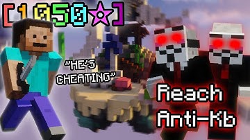 Destroying Sweaty Cheating Parties in Bedwars (35 FKDR HACKER) (OMG INSANE)