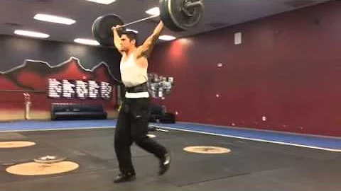 Steve Ornelas snatches 215