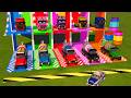 Garage with Colors - ALL MIXER TRUCK: **FENDT 314, JD 5M, NH T5, MF 5S**