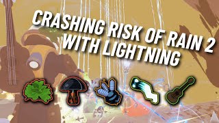 Risk of Rain 2 Until it Crashes with LIGHTNING