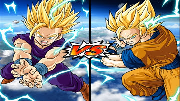 Teen Gohan SSJ2 VS Goku SSJ2 3 Rounds | Dragon Ball Z Budokai Tenkaichi 3