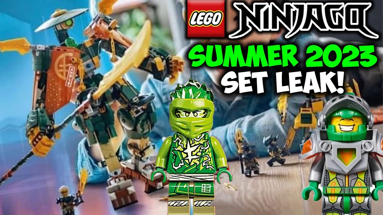 Summer 2023 Ninjago Set Image LEAKED! Lloyd and Arin's Ninja Team Mechs? 