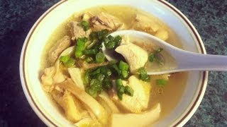 How To Make Sgnor Sach Moan Chicken Soup