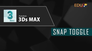 Tutorial for Beginners: How to use snap toggle in 3Ds Max
