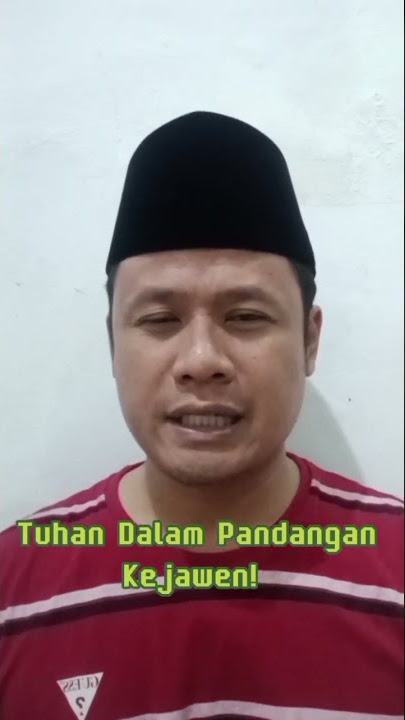 Konsep Tuhan dalam pandangan Kejawen!