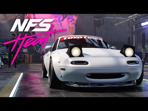 AWESOME MAZDA MX-5 BUILD - NEED FOR SPEED HEAT Gameplay Walkthrough Part 32