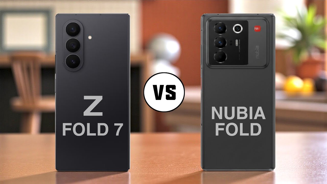 Samsung Galaxy Z Fold7 vs ZTE Nubia Fold 