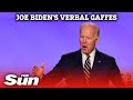 Former Vice-President Joe Biden's verbal gaffes