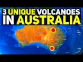 3 unique volcanoes in australia