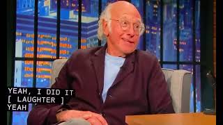 Larry David talks to Seth Meyers about his attack on Elmo