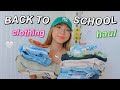 HUGE BACK TO SCHOOL CLOTHING TRY ON HAUL 2021