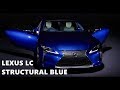 2018 Lexus LC Structural Blue Explained