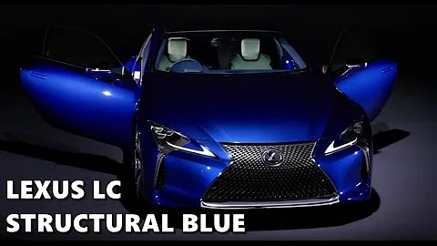 2018 Lexus LC Structural Blue Explained - DayDayNews