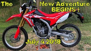 Spillin The Beans ! Back to The WOODZ Ride 2018 Honda CRF250L