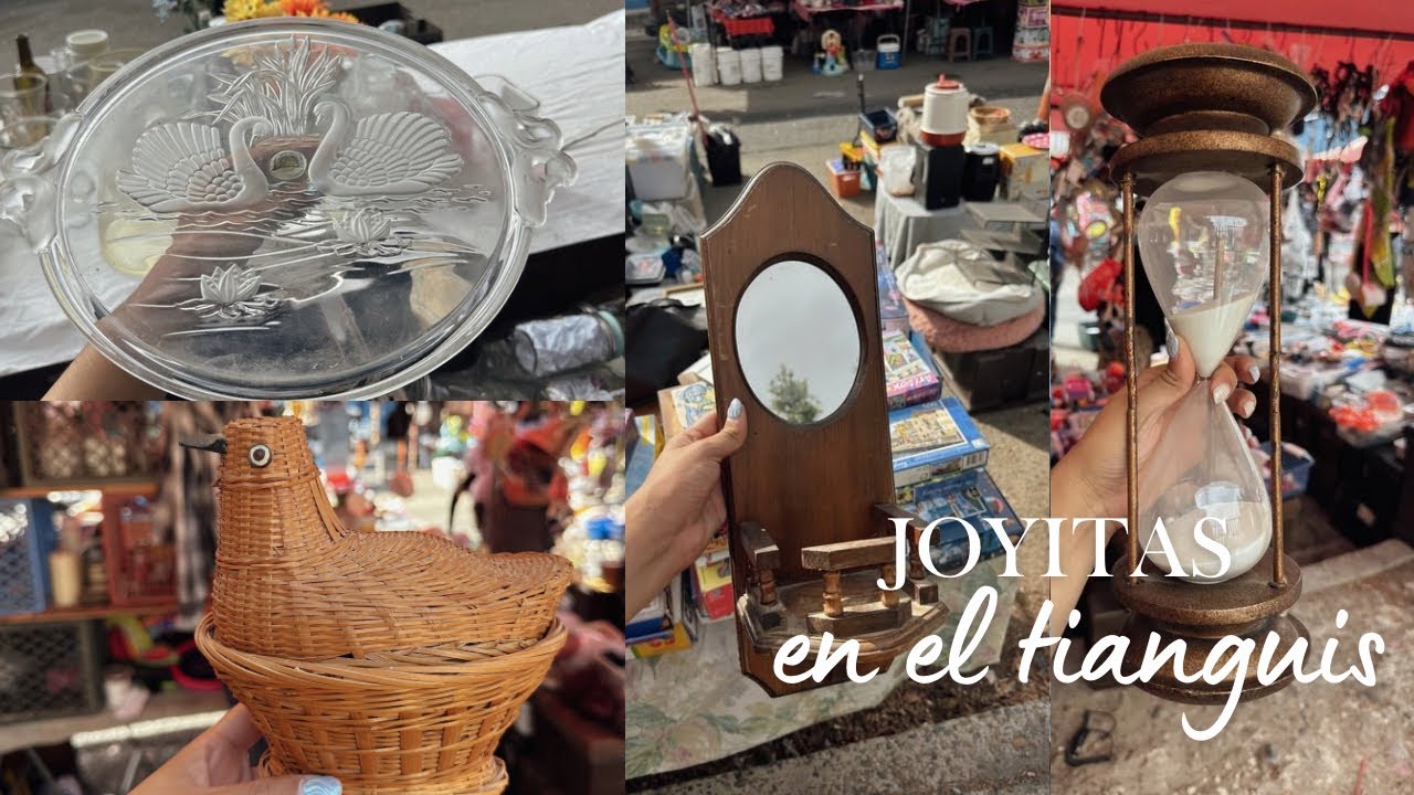 🦢🤎 Me gasté todo mi dinero pero compré joyitas hermosas en el TIANGUIS 🦆✨ | Tijuana, Nataly Guerrero